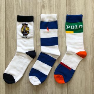 ポロラルフローレン(POLO RALPH LAUREN)の専用　POLO ラルフローレン キッズ　靴下 ベア　22 23 24 25(靴下/タイツ)