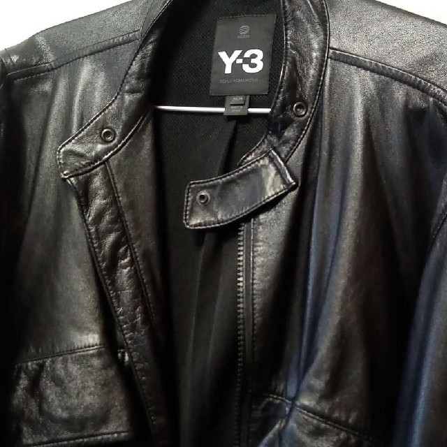 Y-3 ヨウジヤマモトライダースジャケット レザージャケット くらしを