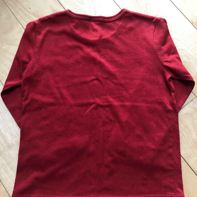 COMME CA ISM(コムサイズム)の長袖Tシャツ　100サイズ キッズ/ベビー/マタニティのキッズ服女の子用(90cm~)(Tシャツ/カットソー)の商品写真