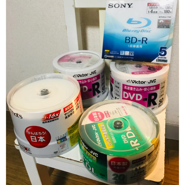 最新入荷 SONY Blu-ray Disc 太陽誘電製 DVD-Rセット その他
