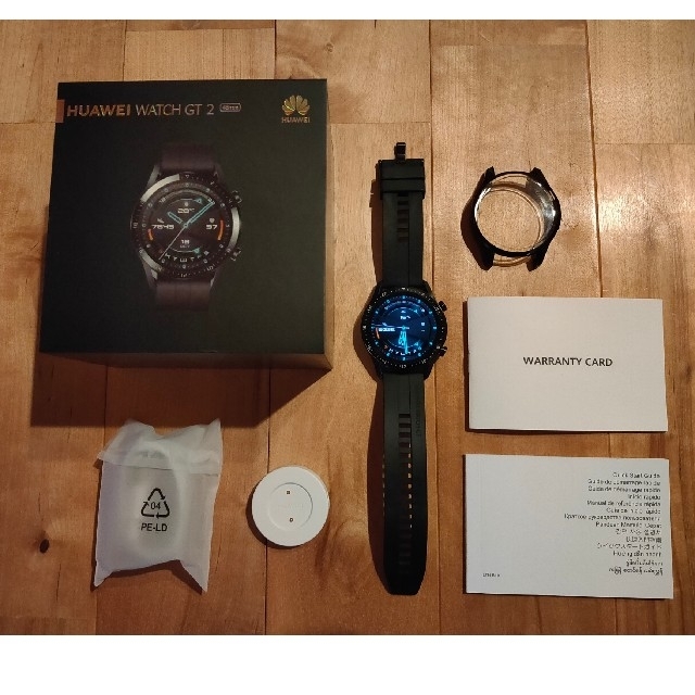 Huawei watch GT2 46mm スポーツモデル 保護カバー付