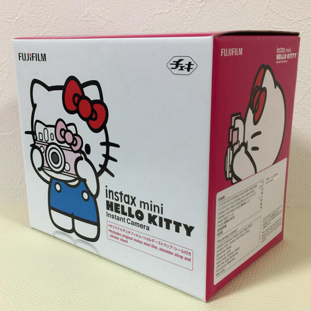 FUJIFILM チェキ instax mini HELLO KITTY PKフィルムカメラ