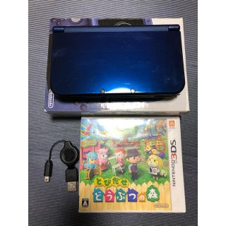 ニンテンドー3DS(ニンテンドー3DS)のNEWニンテンドー3DSLL とびだせどうぶつの森(家庭用ゲーム機本体)