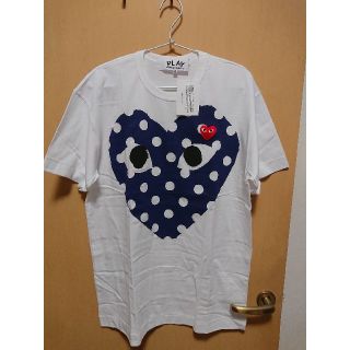 コムデギャルソン(COMME des GARCONS)のPLAY COMME des GARCONS DOTTee XL ドットTシャツ(Tシャツ/カットソー(半袖/袖なし))