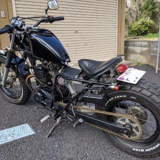 カワサキ(カワサキ)のTW200　リジットサス　ロンスイ　カスタム(車体)