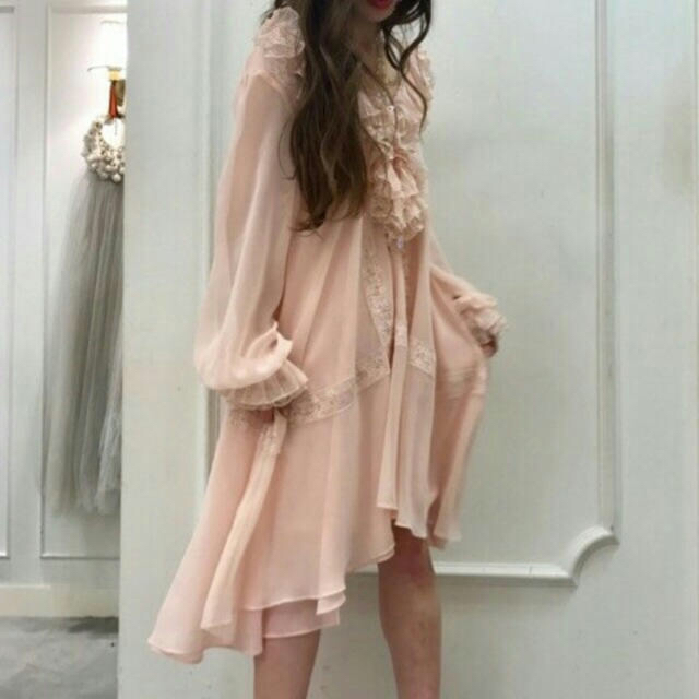 La Belle Etude ラベルエチュード アシンメトリーワンピース ピンク アシメ フィッシュテールの通販 By 雪 S Shop ラベルエチュードならラクマ