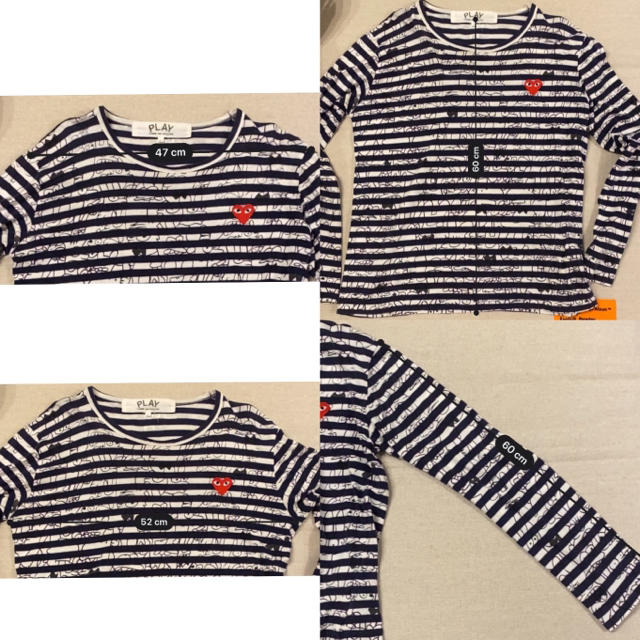 COMME des GARCONS(コムデギャルソン)のPLAY COMME des GARCONS_ロングTシャツ メンズのトップス(Tシャツ/カットソー(七分/長袖))の商品写真