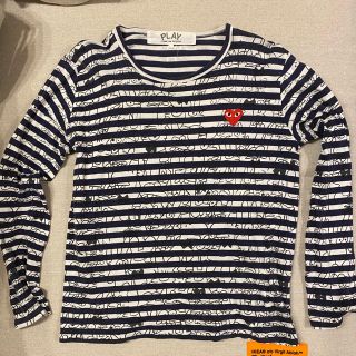 コムデギャルソン(COMME des GARCONS)のPLAY COMME des GARCONS_ロングTシャツ(Tシャツ/カットソー(七分/長袖))