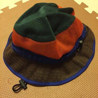 ミキハウス(mikihouse)の新品 black bear メッシュ帽子 52-54(帽子)