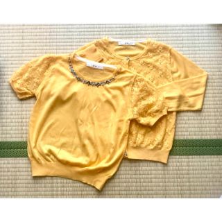 エフデ(ef-de)のSALE！エフデの刺繍レースアンサンブル(アンサンブル)