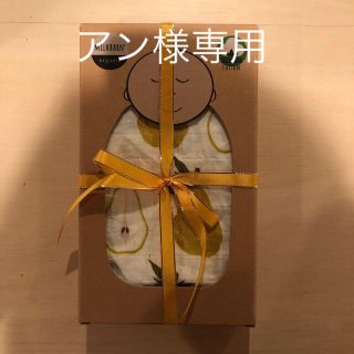 MILKBARN おくるみ　果物柄(おくるみ/ブランケット)