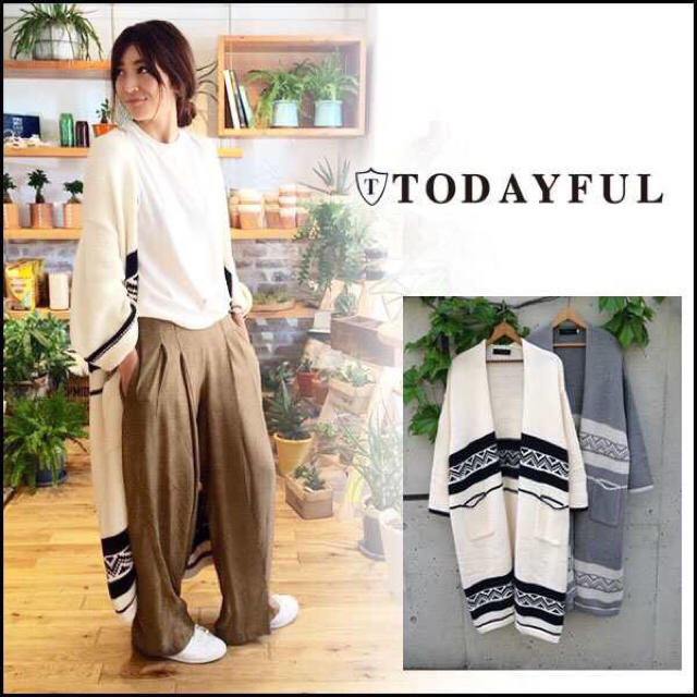 TODAYFUL(トゥデイフル)のTODAYFUL♡ロングカーディガン レディースのジャケット/アウター(その他)の商品写真