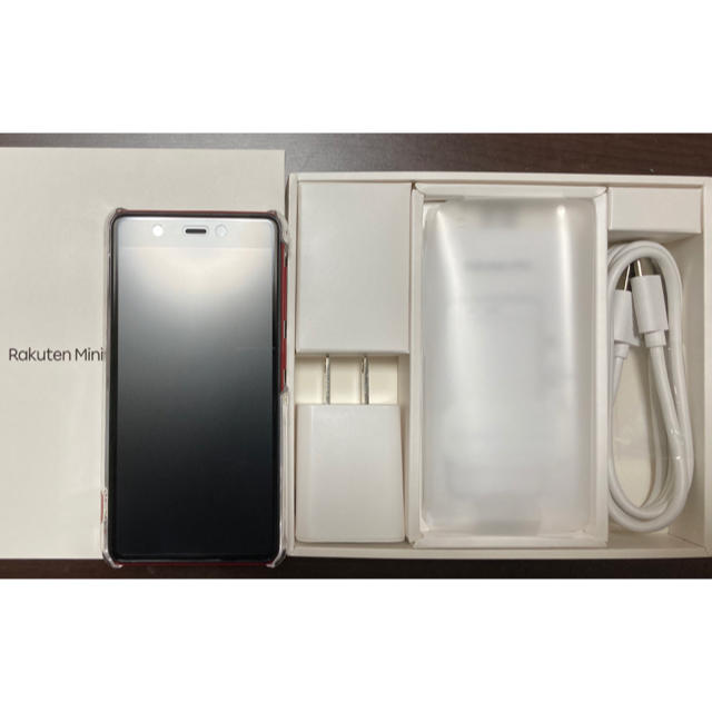 スマートフォン/携帯電話ミニ Rakuten mini C330 クリムゾンレッド