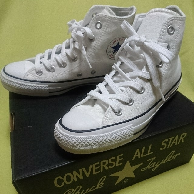CONVERSE(コンバース)の１回のみ着用☆コンバース ALL STAR 100 ハイカット 24cm レディースの靴/シューズ(スニーカー)の商品写真