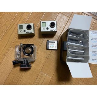 ゴープロ(GoPro)のGoPro オリジナル HD HERO 防水ハウジング 本体2個セット(その他)