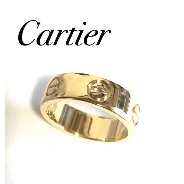 数量限定価格!! Cartier 750 48号 イエローゴールド K18YG ラブリング