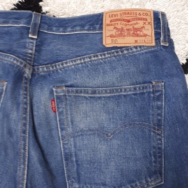 Levi's(リーバイス)のLevi's 501 66 LVC カスタムテーパード 赤耳 W32  希少  メンズのパンツ(デニム/ジーンズ)の商品写真