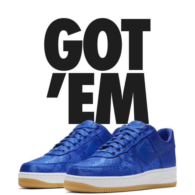 メンズCLOT × NIKE AIR FORCE 1 PREMIUM