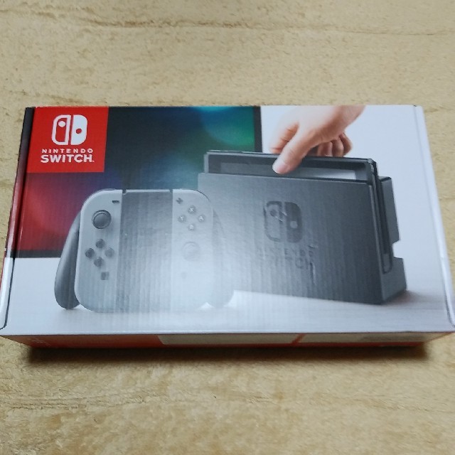 未使用Nintendo Switch グレー 本体3000円クーポン付き家庭用ゲーム機本体