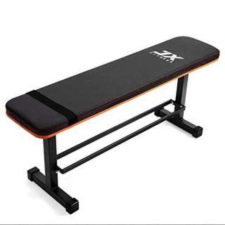 数限定　JX FITNESS 多機能フラットウェイトベンチ シットアップベンチ(トレーニング用品)