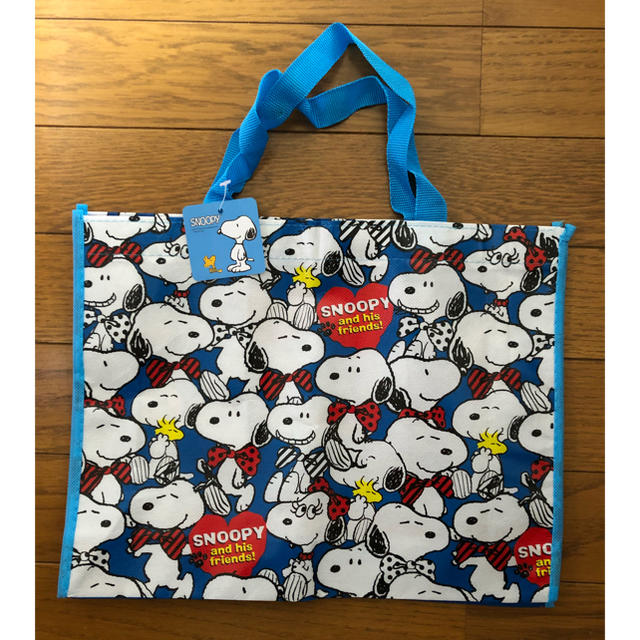 SNOOPY(スヌーピー)のSNOOPYレッスンバック2種類　値下げ❗️ キッズ/ベビー/マタニティのこども用バッグ(レッスンバッグ)の商品写真