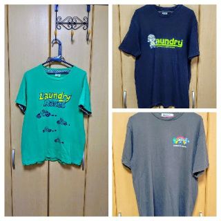 ランドリー(LAUNDRY)のyasu様専用☆laundry　ランドリーTシャツ　メンズ　L　３枚セット　中古(Tシャツ/カットソー(半袖/袖なし))