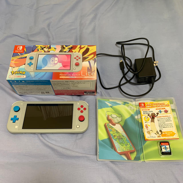 Nintendo Switch - 任天堂 スイッチライト本体 ソフト ポケットモンスターソード