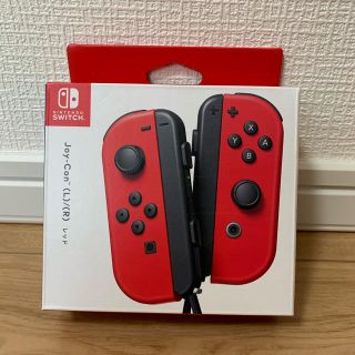 ニンテンドースイッチ(Nintendo Switch)のジョイコン　レッド　新品未開封(その他)