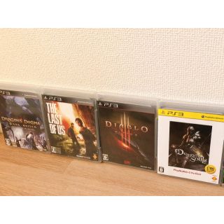 プレイステーション3(PlayStation3)の値下げ中※PS3 名作ソフト4本セット Last of us, Diablo3等(家庭用ゲームソフト)