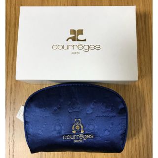 クレージュ(Courreges)のポーチ クレージュ 紺(ポーチ)