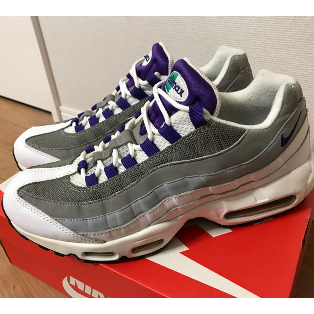 美品・早いもん勝ち◼︎NIKE AIR MAX 95 グレープ 28.5cmメンズ