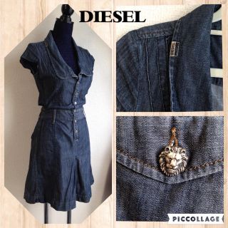 ディーゼル(DIESEL)のDIESELデニムワンピース(ひざ丈ワンピース)