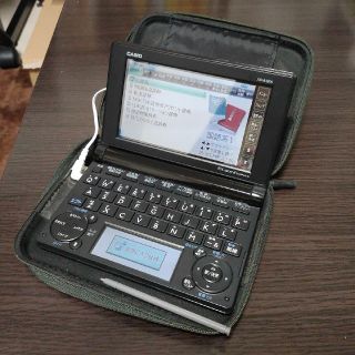 カシオ(CASIO)のCASIO 電子辞書 XD-B4800 ケース・イヤホン・タッチペン付(その他)