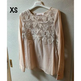 シーバイクロエ(SEE BY CHLOE)のシーバイクロエ ブラウス ベビーピンク新品未使用  XS(シャツ/ブラウス(長袖/七分))