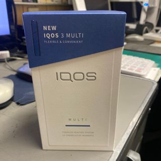 アイコス(IQOS)のiQOS3 multi ブルー 本体(タバコグッズ)