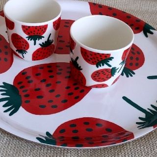 マリメッコ(marimekko)のmarimekko マンシッカ トレイ(テーブル用品)