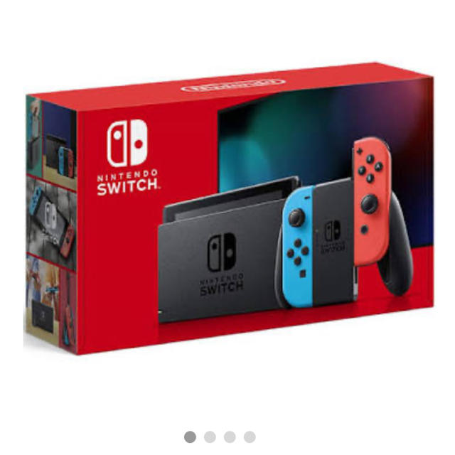 Nintendo Switch(ニンテンドースイッチ)のNintendo Switch Joy-Con (L) ネオンブルー / (R… エンタメ/ホビーのゲームソフト/ゲーム機本体(家庭用ゲーム機本体)の商品写真