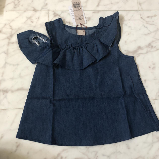 petit main(プティマイン)の新品☆petit main トップス☆90 キッズ/ベビー/マタニティのキッズ服女の子用(90cm~)(Tシャツ/カットソー)の商品写真