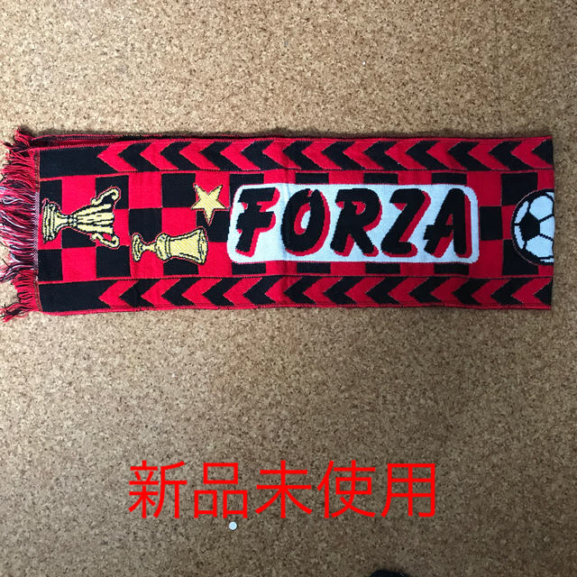 ACミラン　マフラー　輸入品 スポーツ/アウトドアのサッカー/フットサル(応援グッズ)の商品写真