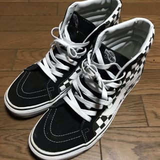 ヴァンズ(VANS)のVANS  スニーカー チェック柄　28.5(スニーカー)