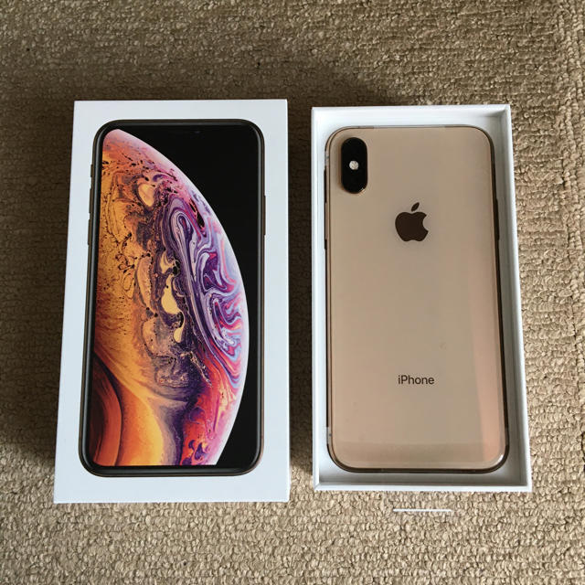 人気TOP iPhone 超美品 Gold 256GB XS iPhone - スマートフォン本体