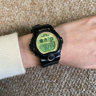 ジーショック(G-SHOCK)のused ベイビーG ブラックゴールド(腕時計)