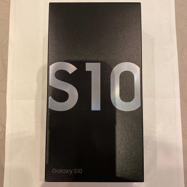 Galaxy S10 simフリー プリズムホワイト