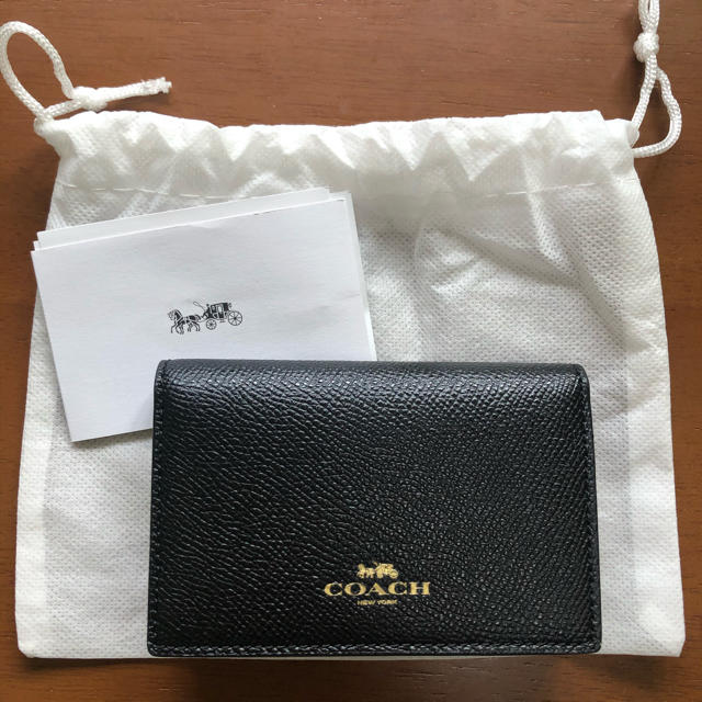 COACH(コーチ)のcoach 名刺入れ　カードケース レディースのファッション小物(名刺入れ/定期入れ)の商品写真