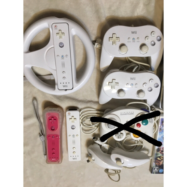 Wii - wii本体セット付属品いっぱい!ソフト2点付きの通販 by M's shop