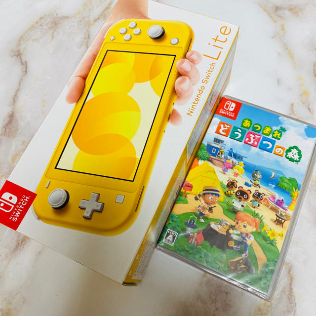 Nintendo Switch Lite イエロー＋あつまれどうぶつの森ソフト