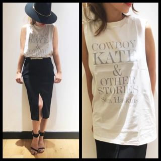 ドゥーズィエムクラス(DEUXIEME CLASSE)の【未使用】MUSE de Deuxieme Classe ノースリーブ Tシャツ(Tシャツ(半袖/袖なし))