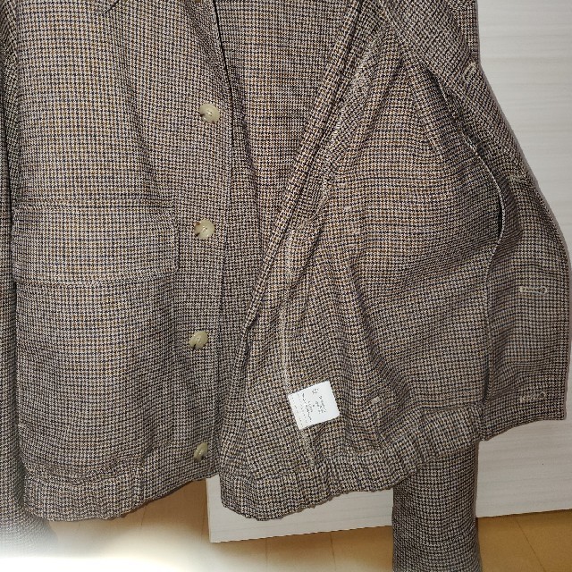 mana様専用　ガンクラブチェックブルゾン メンズのジャケット/アウター(ブルゾン)の商品写真