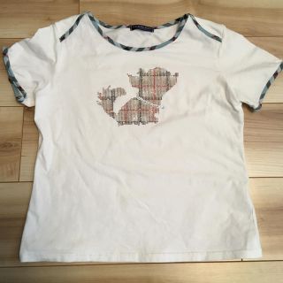 バーバリー(BURBERRY)のバーバリーロンドン 150  Tシャツ  スパンコール付き(Tシャツ/カットソー)