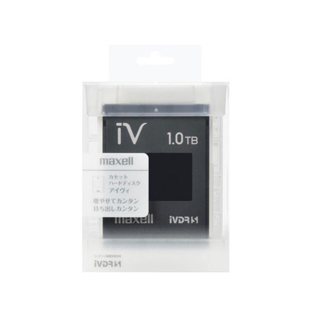マクセル  iVカセット 1TB M-VDRS1T.E.BK ブラック